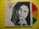 BOB MARLEY & The WAILERS-Legend-HEMP COVER-Tri-color vinyl-hand cleaned+ tested