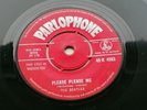 THE BEATLES 1963 UK 45 PLEASE PLEASE ME  RED PARLOPHONE R 4983