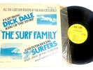 The Surf Family Featuring Dick Dale And Introducing The Hollywood Surfers Lp Vg
