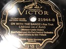 Ben Pollack - Victor 21944 - On With the Dance / My Kinda Love