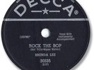 Rare 1958 BRENDA LEE Rock’n Roll 78 RPM Record. Rock the Bop