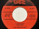 The Mellow Keys “Listen Baby”/“I’m Not A Deceiver” - 1956 NYC Doo Wop on Gee VG