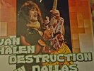 VAN HALEN DestructioInDallas RARE 2LP SET - MINT COLORED VINYL