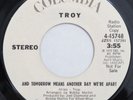 TROY And Tomorrow Means Another Day COLUMBIA 45 soul 1972 original 7” HEAR