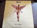 Nirvana In Utero LP 1993 USA Original Press Clear Vinyl