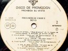 DEVO Freedom of Choice LP  Rare Peeruvian PROMO