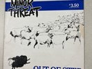 MINOR THREAT OUT OF STEP ORIGINAL HARDCORE PUNK RECORD LP VERY RARE