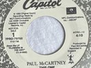 PAUL McCARTNEY -This One- Rare USA Promo Only 7” White Label  (Vinyl) (Beatles)