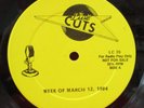 LIVE CUTS radio transcription LP Mar 12, 1984 DAVID BOWIE U2 JETHRO TULL