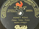 Aileen Stanley RARE Comedy Pathe - Made Me Forget / Honey Rose 78 RPM Early 1900
