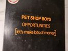 Pet Shop Boys Opportunities 12 Inch LP Single 1986 New Mix Album Version