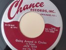 Jack Teter GOING AROUND IN CIRCLES (HONKY TONK 45) #3000 PLAYS VG+