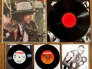 Bob Dylan Desire LP 1st Press + Hurricane promo & Stock 45's + Pic Sleeve All NM