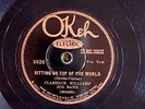 Okeh 8826 Clarence Williams Jug Band  SITTIN ON TOP OF WORLD 1930   E-