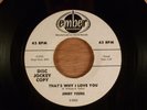Jimmy Young That's Why I Love You/Need Your Love Promo R&B Jump Blues 1956 Ember