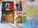 UK SUBS 5X SINGLES WARHEAD TOMORROWS GIRLS PARTY IN PARIS SHE'S NOT THERE ETC