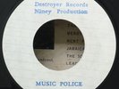 MUSIC POLICE - Sound Dimension (Upsetters) / COCAINE DOCTOR - Niney ( Re Issue )