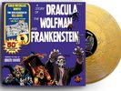 NEW  GOLD VINYL LP + COLORING BOOK - DRACULA, WOLFMAN, FRANKENSTEIN - NEAL ADAMS