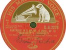 Edwin Fischer - Schubert Fantsie in C Major HMV DB 2276-78 SIGNED   in ink.