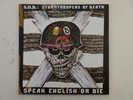 S.O.D. STORMTROOPERS DEATH (ANTHRAX) SPEAK ENGLISH DIE LP CLEAR RED BROWN GREEN