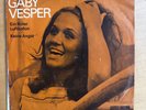 GABY VESPER :  Ein Roter Luftballon / Keine Angst - SAGA OPP5 , D 1968 - RAR