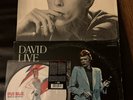 David Bowie Vinyl 3 Records,  Live 1st Press Orange Label Edition RARE