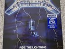 Metallica Ride The Lightning Blue Splatter Limited 40th Anniversary Vinyl LP