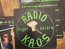 ROGER WATERS Radio KAOS LP + Concert Program + Promo Insert VG+ Record