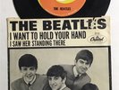 Beatles I WANT TO HOLD YOUR HAND 45 I Saw Her Standing There w/PICTURE SLEEVE 7”