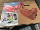 Fontaines D.C. Romance Pink Indies Vinyl LP & SIGNED Art Card, Promo Bag Etc