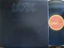 AC/DC 1st Press OZ LP Back in Black VG+ '80 Red/Yellow Strobe Albert APLP046