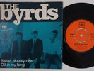 BYRDS Ballad Of Easy Rider RARE Norway 45 GRAM PARSONS garage psych norwegian