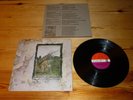 LED ZEPPELIN 4 SYMBOLS VINYL ALBUM LP RECORD 1st PRESS PLUM LABEL 1971 +INNER