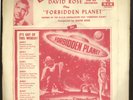 FORBIDDEN PLANET 45RPM w/PS MGM K12243 ROBBY THE ROBOT Cover EX+ David Rose