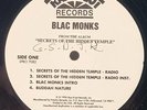 BLAC MONKS - SECRETS OF THE HIDDEN TEMPLE - HIP HOP SINGLE RECORD PROMO