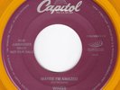 Paul McCartney Wings MAYBE I'M AMAZED BAND ON THE RUN US Capitol 45 Yellow Vinyl