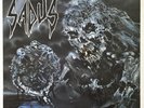 SADUS - SWALLOWED IN BLACK + INNER + INSERT - 1990 MADE IN HOLLAND EX/EX