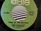The Zombies For Mathew Costello Time of the Season'' Date Records'' #117 Lot