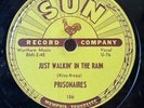 78Rpm DooWop, Prisonaires 'Just Walkin' In The Rain' US SUN