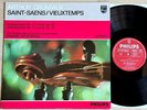 ARTHUR GRUMIAUX violin SAINT-SAENS VIEUXTEMPS 1960s ED1 PHILIPS STEREO LP MINT