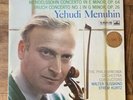 Mendelssohn / Bruch: Violin Concertos - Menuhin **HMV ASD 334 ED1 NEAR MINT