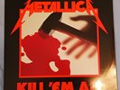 Metallica Kill Em All Megaforce 1983 vinyl w/lyric insert