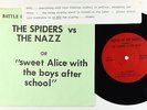 Garage Fuzz EP - Spiders vs. Nazz - Sweet Alice - Battle Of The Bands - VG++