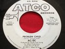 AC/DC Problem Child 45 rpm Atco 7086 mono/stereo PROMO Mint-