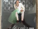 IN HAND  Nas Life Is Good COKE BOTTLE CLEAR 2LP Vinyl & LE Trading Card