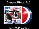 Simple Minds – 5x5 Live blue red white Vinyl 3 Vinyl LPs RSD 22 only 2000 copies