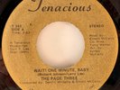 Soul 45 THE PAGE THREE Wait One Minute Baby bw the Love We Had Tenacious EX HEAR