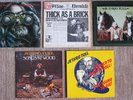 4 Vinyl LP JETHRO TULL Stormwatch Thick Brick Heavy Horses Wood Too Old, VG+/Ex
