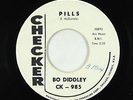 Rock & Roll/Blues 45 - Bo Diddley - Pills/Call Me - Checker
