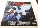N.W.A. – Straight Outta Compton NM Reissue 180g Red Vinyl Ruthless Record 2019